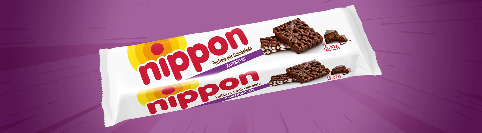 nippon mit Zartbitterschokolade