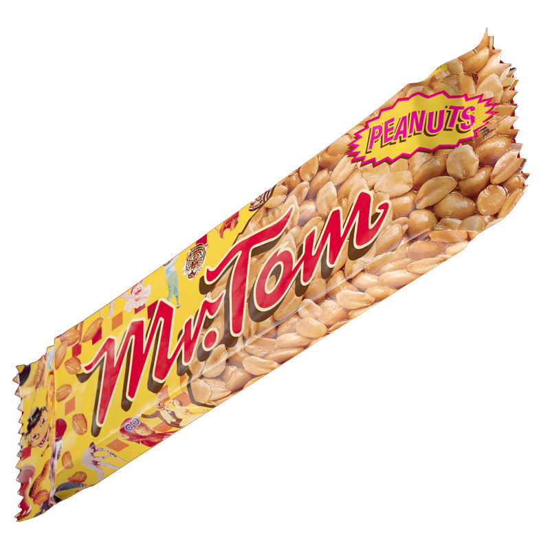 Mr.Tom – the classic with crisp peanuts and toffee