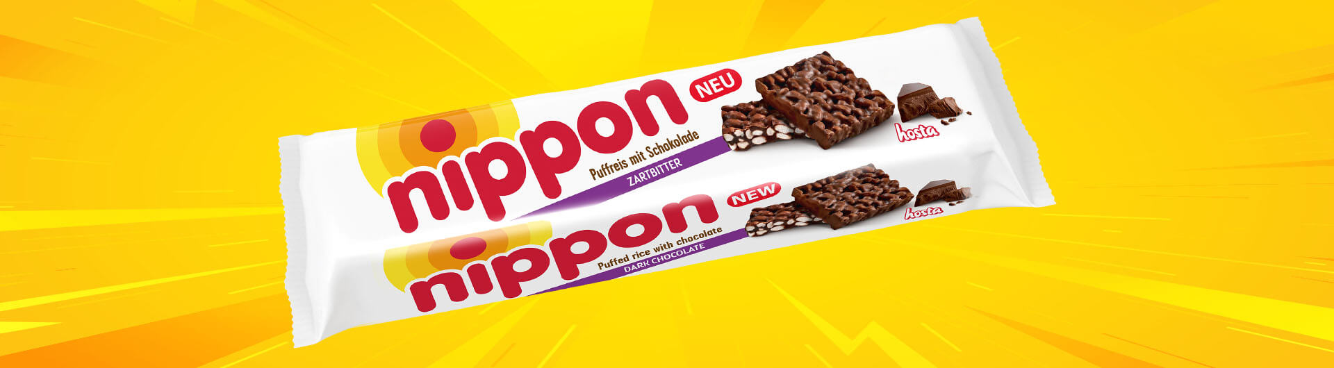 Nippon mit Zartbitterschokolade